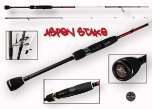 Спиннинг Crazy Fish ASPEN STAKE ASSR862LT ( 259см 3-15гр)