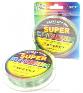 Леска Select Metanium 150м темно-зеленая