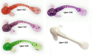 Приманка силикон Fanatik Goby 3.5 (5шт)