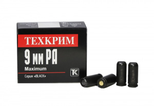 Патрон 9мм 91Дж Black Техкрим (20шт)