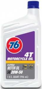 Масло мот. Motor Cycle Oil 20W50 76 4T 0,946л.