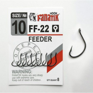 Крючки FANATIK FF-22 FEEDER (уп)
