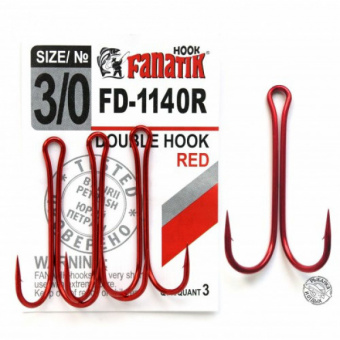 Крючки FANATIK FD-1140 R Двойник
